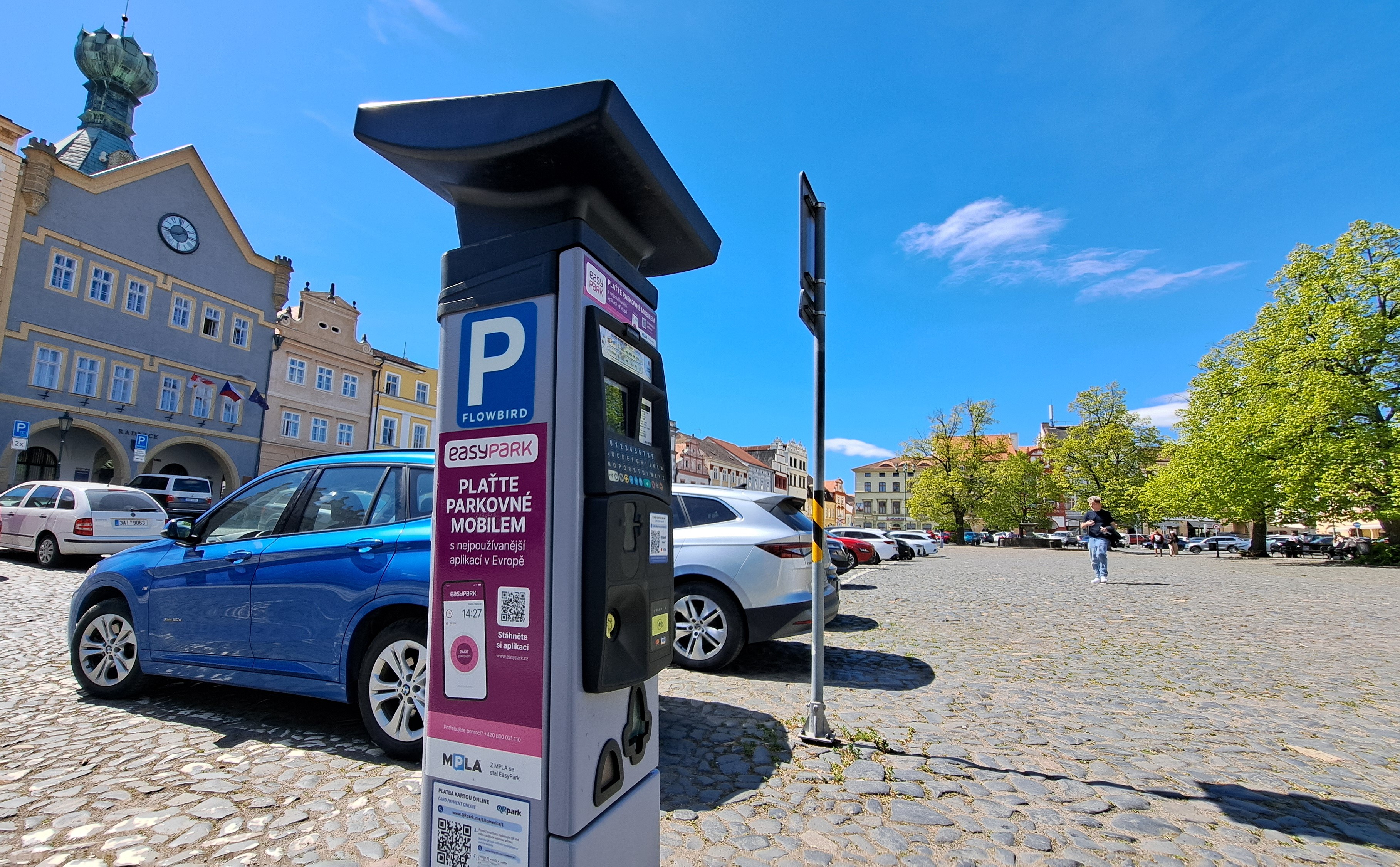 Parkovné po minutách