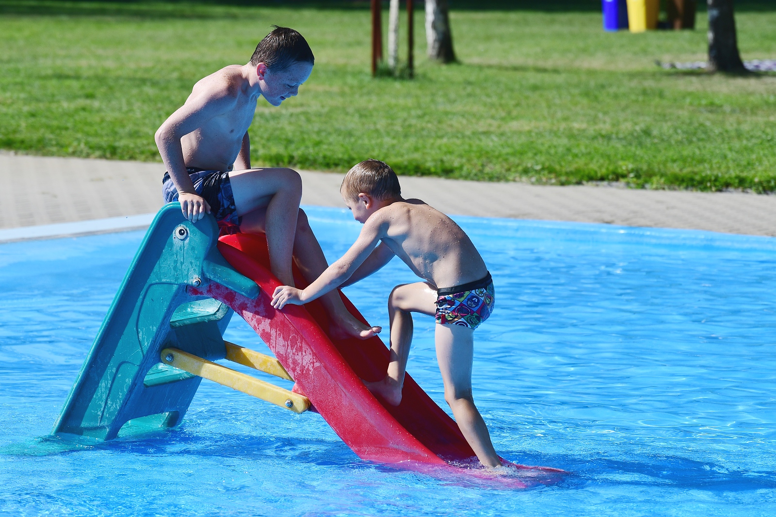 Koupaliště po sezoně