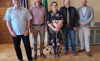 Hospic vstupuje do nové etapy. Vedení města poděkovalo odcházející ředitelce za její práci