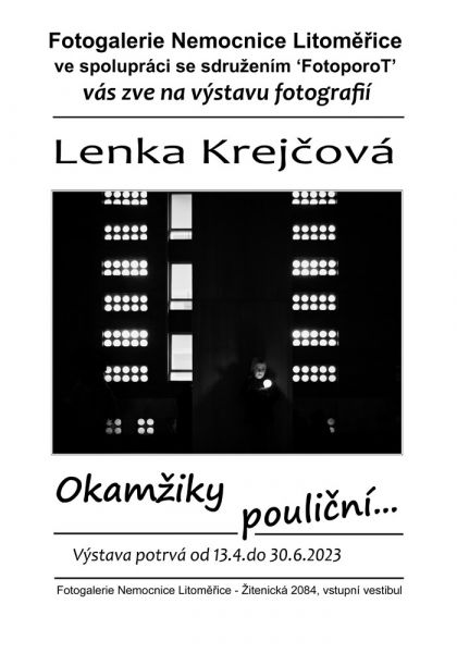 Lenka Krejčová-Okamžiky pouliční...e-pozvánka