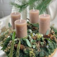 Vánoční workshop – Vypichovaný adventní věnec