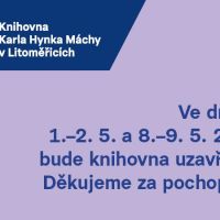 Upozornění – Provozní doba během květnových svátků